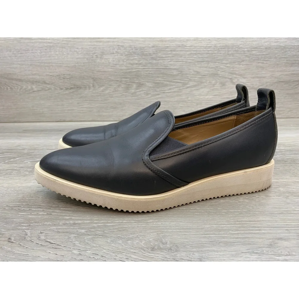 Everlane‎ Women's Loafers Leather Slip On Platform Casual 8.5 Comfort Shoes - Picture 3 of 10